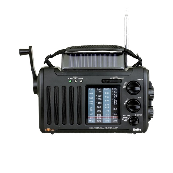 Kaito KA450 Voyager Solar Radio with LED Light - Picture 7 of 10
